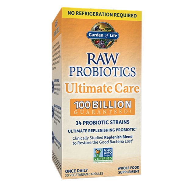Image of a box of Garden of Life Raw Probiotics