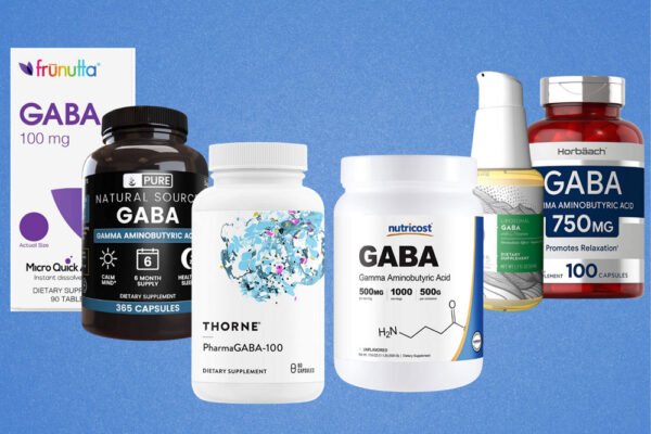 Image of the bottles of the best GABA supplements