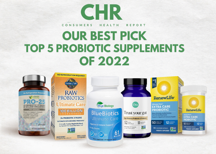 Top Five Probiotics of 2023 Consumer's Health Report